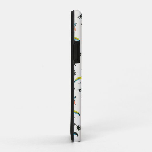 Sommertropischer Dschungel Case-Mate iPhone Hülle (Hinten/Rechts)