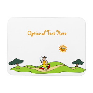 Sommerübung Funny Flexible Magnet