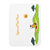 Sommerübung Funny Flexible Magnet (Vertikal)