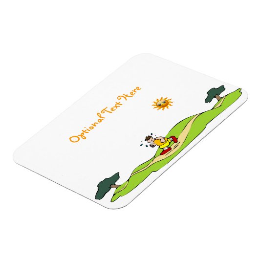 Sommerübung Funny Flexible Magnet (Linke Seite)