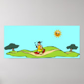 Sommerübung Funny Poster (Vorne)