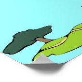 Sommerübung Funny Poster (Ecke)