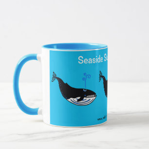 Sommerurlaub am Meer - Blaues WASSER Tasse