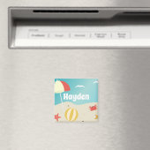 Sommerurlaub am Meer Personalisiert Magnet (In Situ (Geschirrspüler))