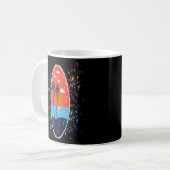 Sommerurlaub am Strand Kaffeetasse (Vorderseite Links)