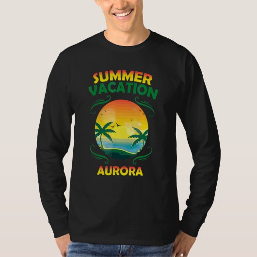 Sommerurlaub Aurora T-Shirt (Vorderseite)