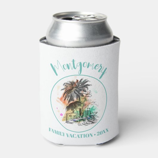 Sommerurlaub Dosenkühler (Kanne Vorderseite)