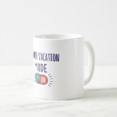 Sommerurlaub eingeschaltet kaffeetasse (VorderseiteRechts)