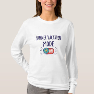 Sommerurlaub eingeschaltet T-Shirt