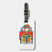 Sommerurlaub Gepäckanhänger (Vorderseite vertikal)