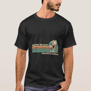 Sommerurlaub Honolulu Hawaii Waikiki Beach T-Shirt
