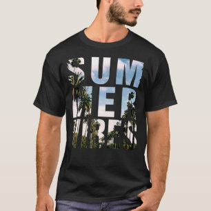 Sommerurlaub im Sommer positiv T-Shirt