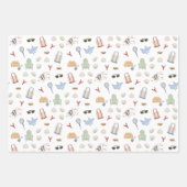 Sommerurlaub in Neuengland Geschenkpapier Set (Vorderseite)
