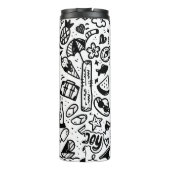 Sommerurlaub in tropischem Meer Thermosbecher (Rückseite)