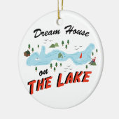 Sommerurlaub Keramik Ornament (Links)