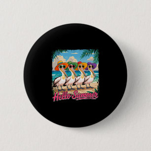 Sommerurlaub Kostüm Gruppe Pelikane Singles On  Button