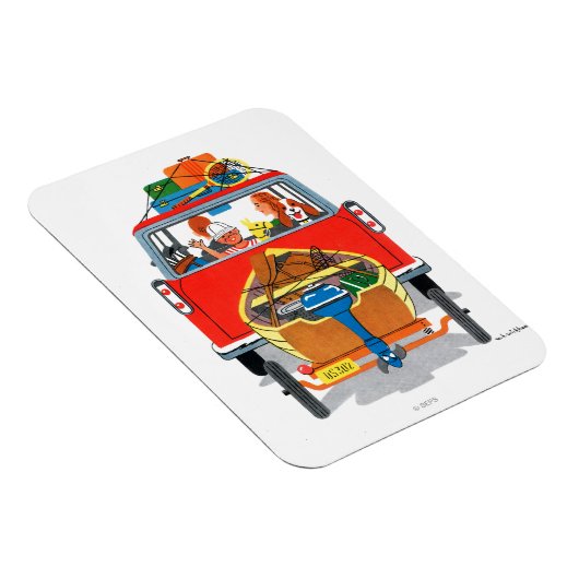 Sommerurlaub Magnet (Rechte Seite)