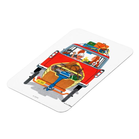 Sommerurlaub Magnet (Linke Seite)