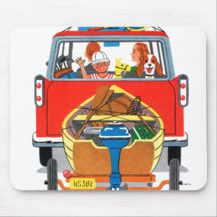Sommerurlaub Mousepad