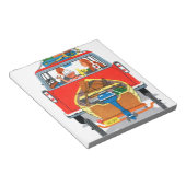 Sommerurlaub Notizblock (angewinkelt)