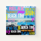 Sommerurlaub Notizblock (Rückseite)