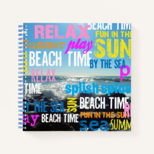 Sommerurlaub Notizblock