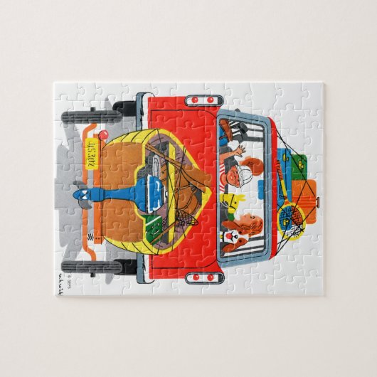 Sommerurlaub Puzzle (Horizontal)