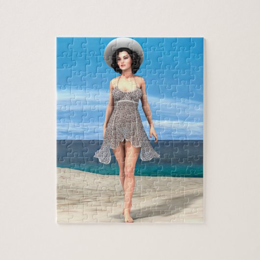 Sommerurlaub Puzzle (Vertikal)