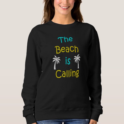 Sommerurlaub Redewendungen Sweatshirt (Vorderseite)