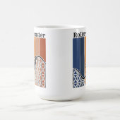 Sommerurlaub Reiten auf dem Rollercoaster Retro Kaffeetasse (Mittel)