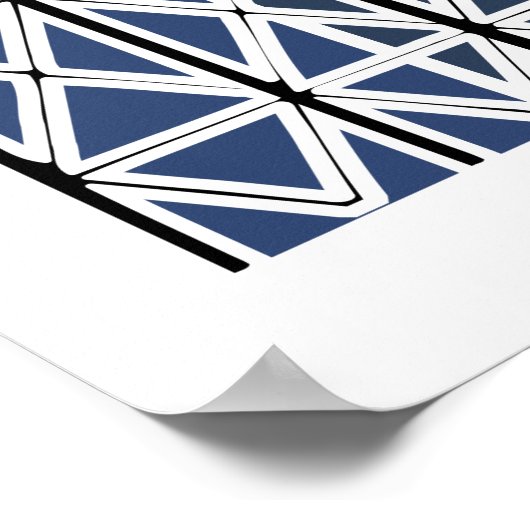 Sommerurlaub Reiten auf dem Rollercoaster Retro Poster (Ecke)