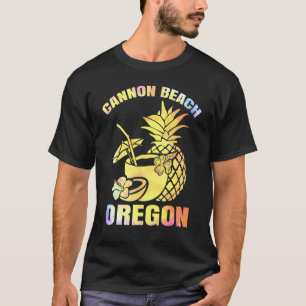 Sommerurlaub Retro Sonnenuntergang Oregon Cannon B T-Shirt