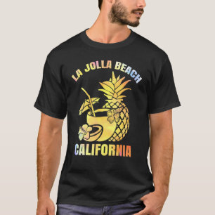 Sommerurlaub Retro Sunset California La Jolla B T-Shirt