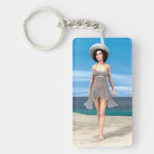 Sommerurlaub Schlüsselanhänger (Vorderseite)