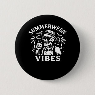 Sommerurlaub Sommerferien Sommerferien Vibes Skele Button