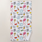 Sommerurlaub Strandtuch (Vorderseite)