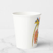 Sommerurlaub Vintag Pappbecher (Rechts)