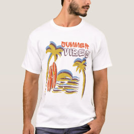Sommerurlaub Vintag T-Shirt