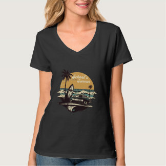 Sommerurlaub Vintager T - Shirt