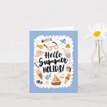 Sommerurlaubsangebot Niedliche Gruß