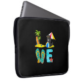 Sommerurlaubsgeschenk | Neues Design Laptopschutzhülle (Vorne Rechts)