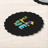 Sommerurlaubsgeschenk | Neues Design Untersetzer (angewinkelt)