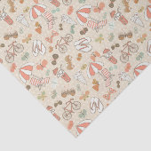 Sommerurlaubsmuster Seidenpapier (Ausschnitt)