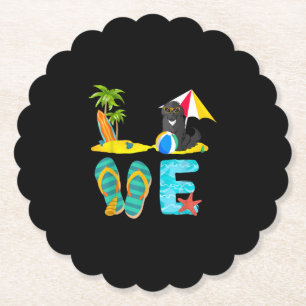 Sommerurlaubsneufundland   LIEBE Untersetzer