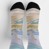Sommerurlaubsstrand Socken (Oben)