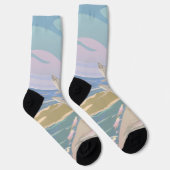 Sommerurlaubsstrand Socken (Rechts)