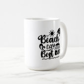 Sommerurlaubsthema Kaffeetasse (VorderseiteRechts)