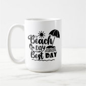 Sommerurlaubsthema Kaffeetasse (Links)