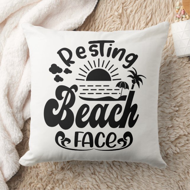 Sommerurlaubsthema Kissen (Decke)
