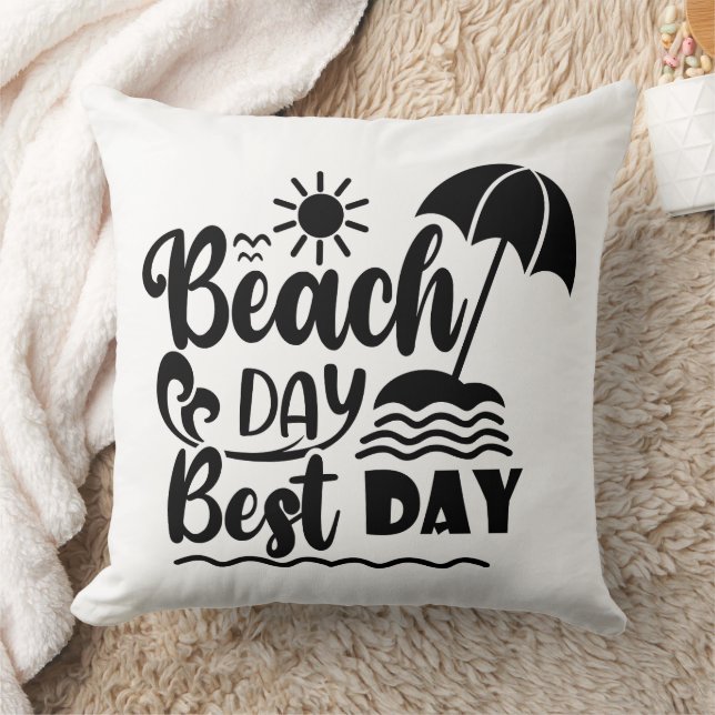 Sommerurlaubsthema Kissen (Decke)